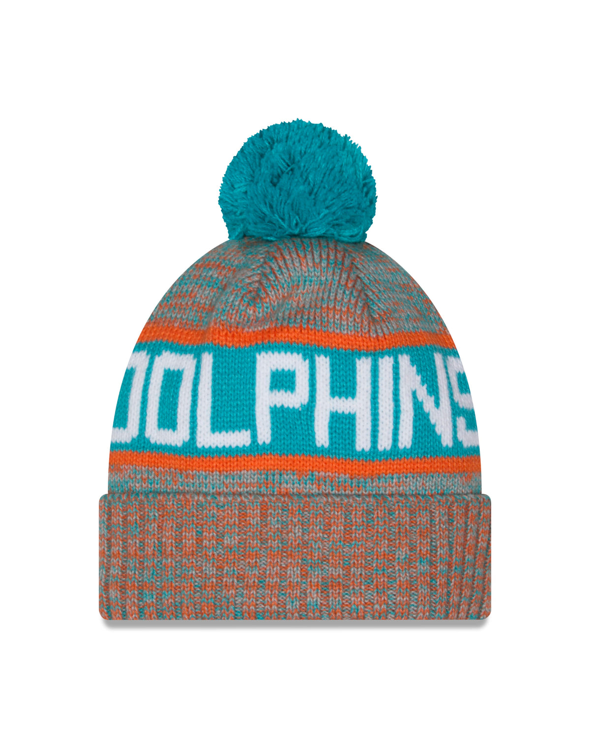 NFL Miami Dolphins New Era Tri Color Knit- Teal