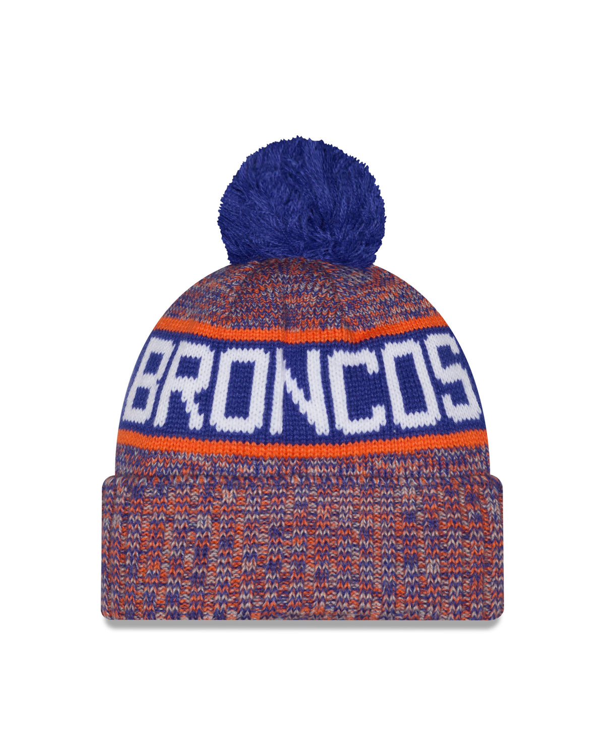 NFL Denver Broncos New Era Tri Color Knit- Blue