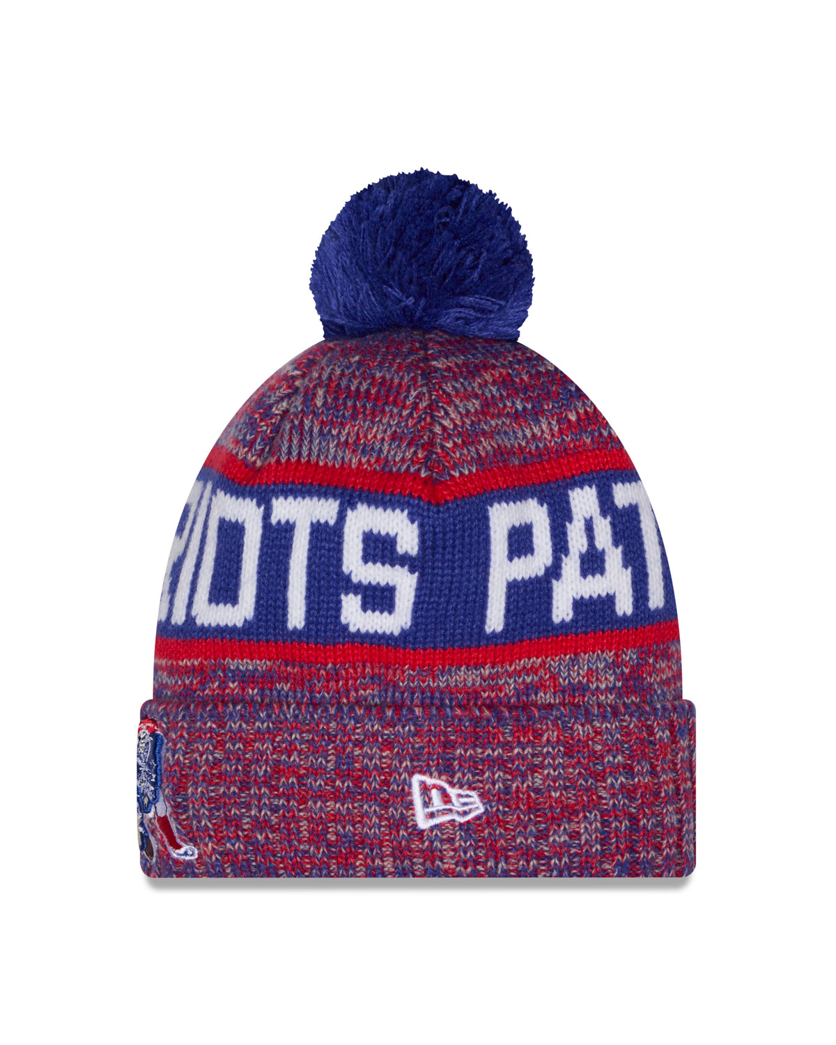 NFL New England Patriots New Era Tri Color Knit- Blue
