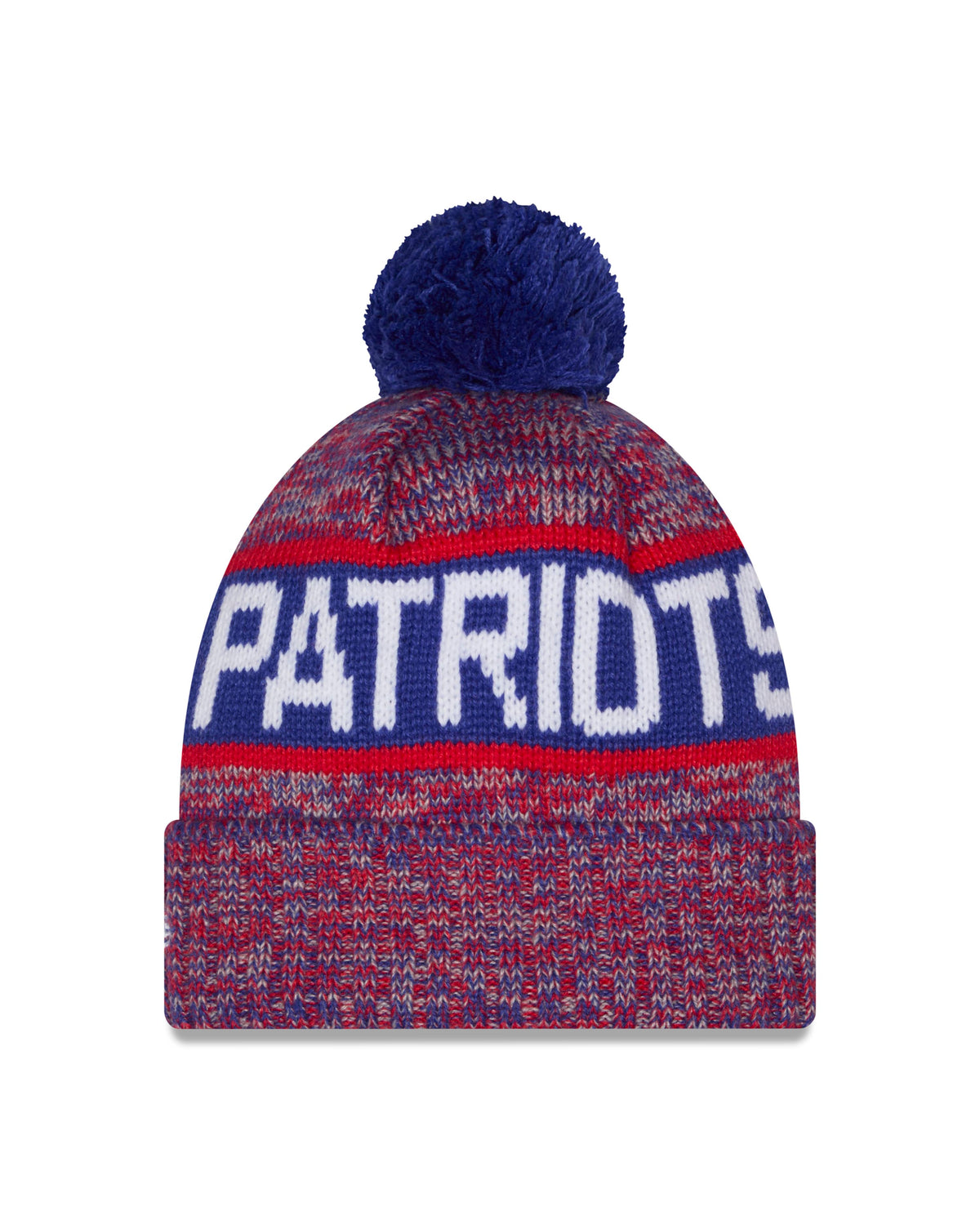 NFL New England Patriots New Era Tri Color Knit- Blue