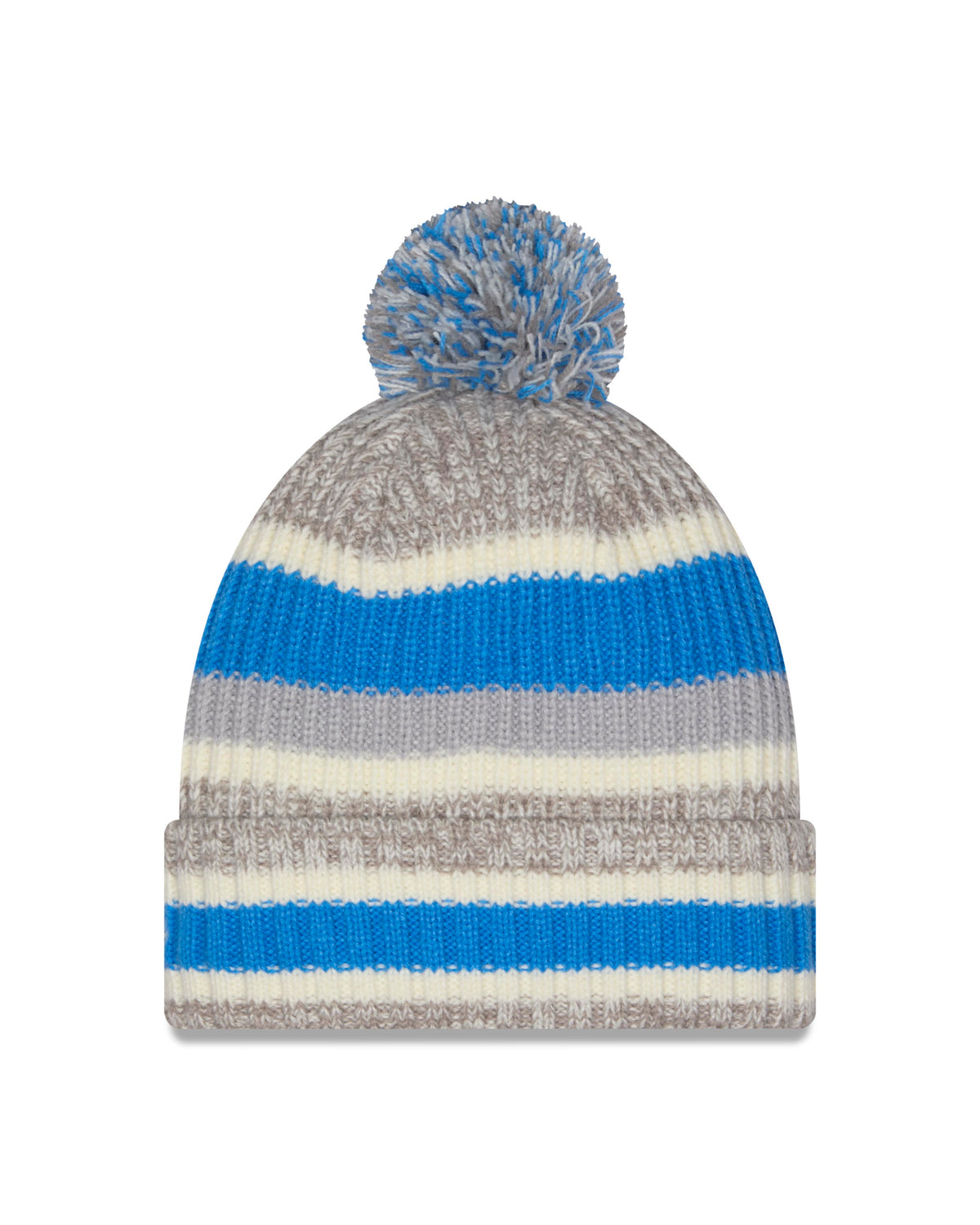 NFL Detroit Lions New Era Stripe Knit- Gray