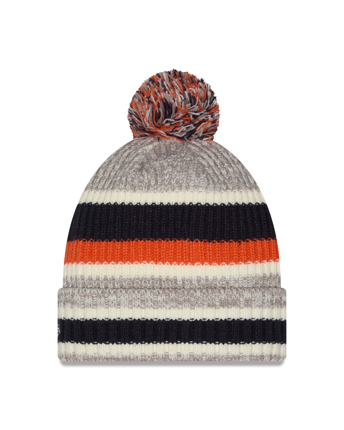 NFL Chicago Bears New Era Stripe Knit- Gray
