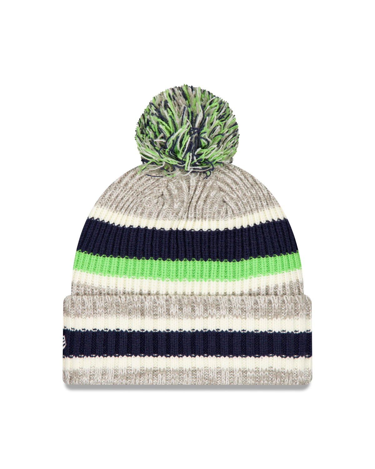 NFL Seattle Seahawks New Era Stripe Knit- Gray