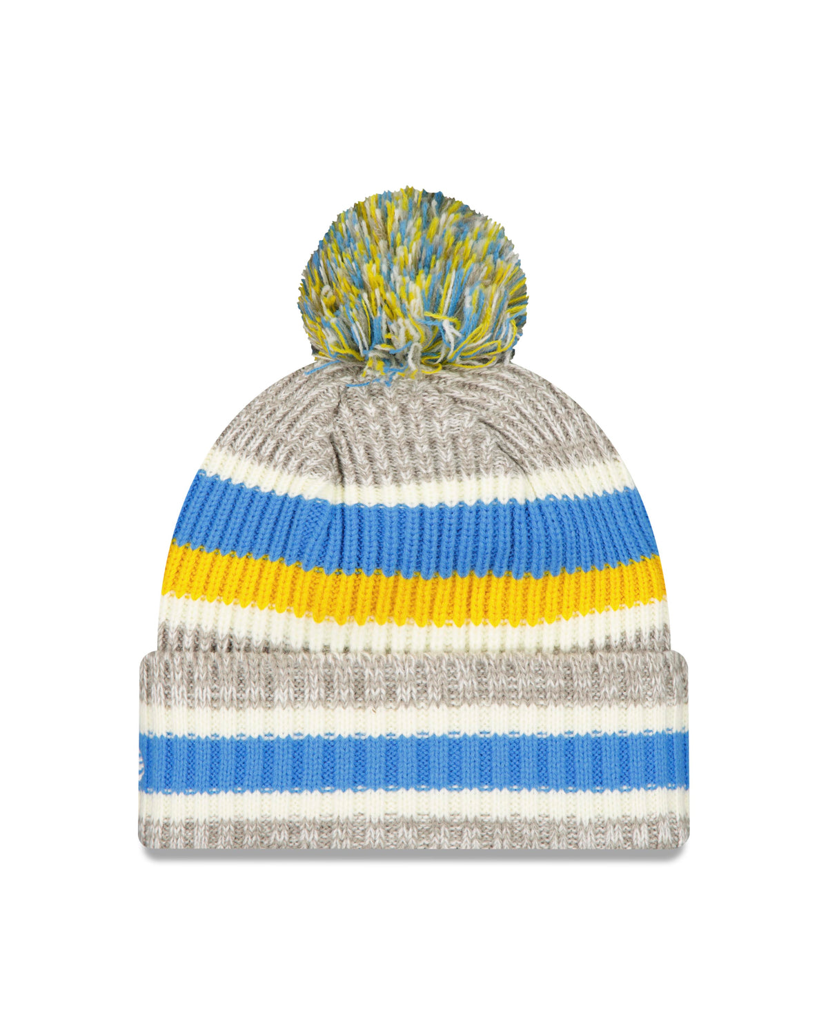 NFL Los Angeles Chargers New Era Stripe Knit- Gray