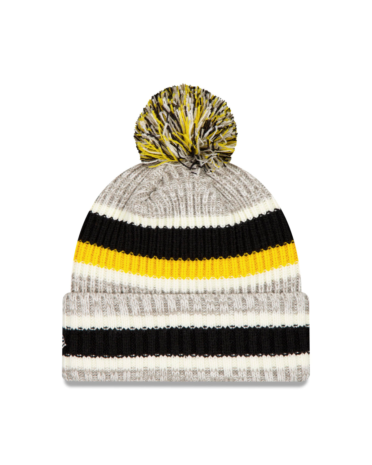 NFL Pittsburgh Steelers New Era Stripe Knit- Gray