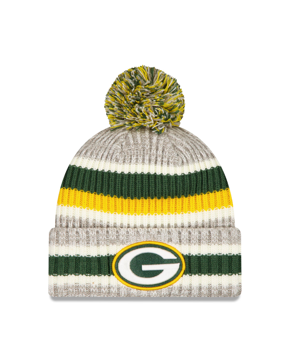 NFL Green Bay Packers New Era Stripe Knit- Gray