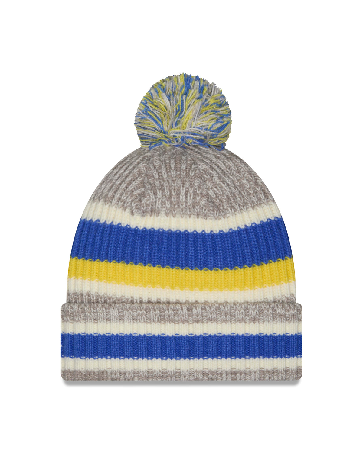 NFL Los Angeles Rams New Era Stripe Knit- Gray