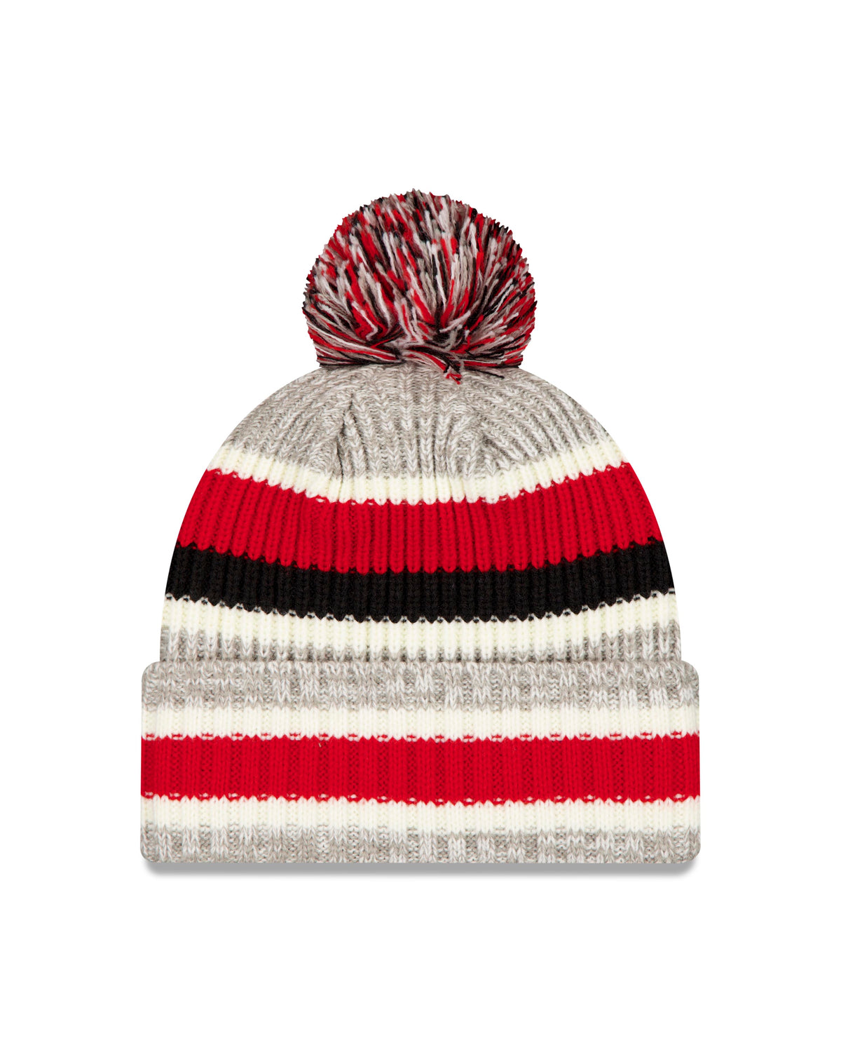 NFL San Francisco 49ers New Era Stripe Knit- Gray
