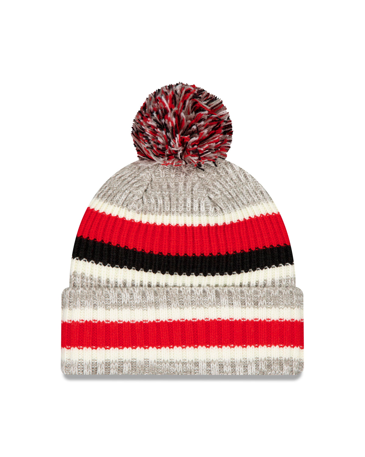 NFL Kansas City Chiefs New Era Stripe Knit- Gray
