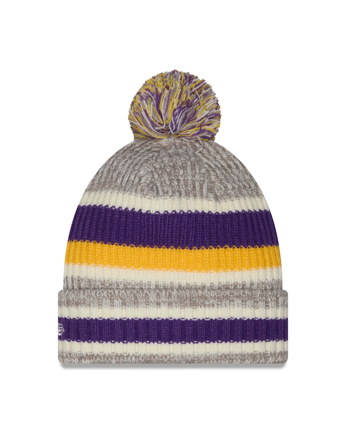 NFL Minnesota Vikings New Era Stripe Knit- Gray