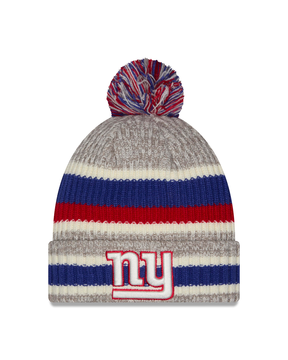 NFL New York Giants New Era Stripe Knit- Gray