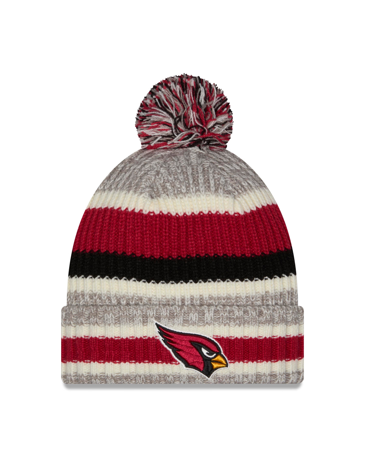 NFL Arizona Cardinals New Era Stripe Knit- Gray