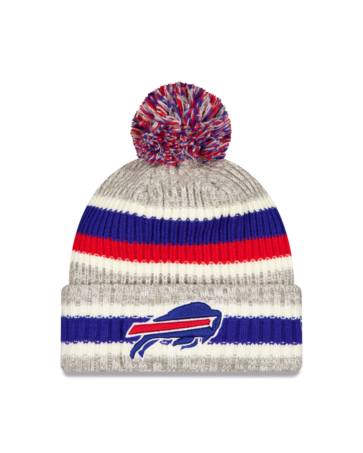 NFL Buffalo Bills New Era Stripe Knit- Gray