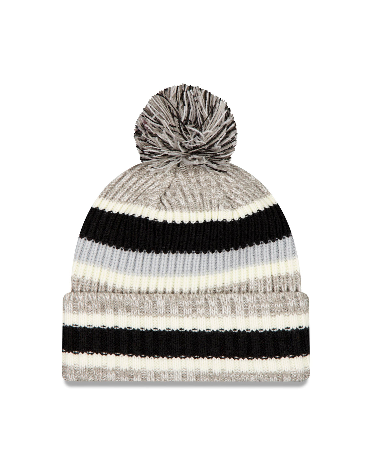 NFL Las Vegas Raiders New Era Stripe Knit- Gray