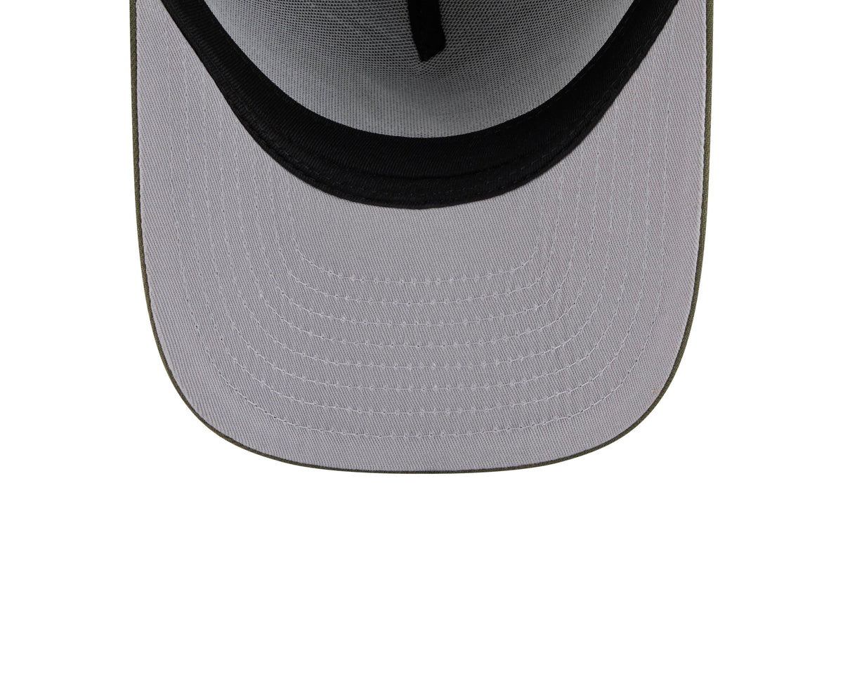NFL Las Vegas Raiders New Era Field Issue 9FIFTY A-Frame Snapback Hat- Green