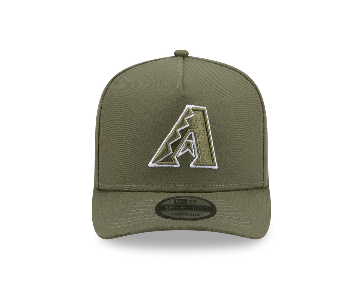 MLB Arizona Diamondbacks New Era Field Issue 9FIFTY A-Frame Snapback Hat- Green