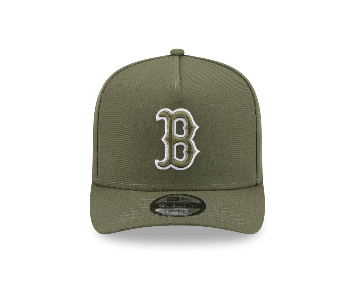 MLB Boston Red Sox New Era Field Issue 9FIFTY A-Frame Snapback Hat- Green