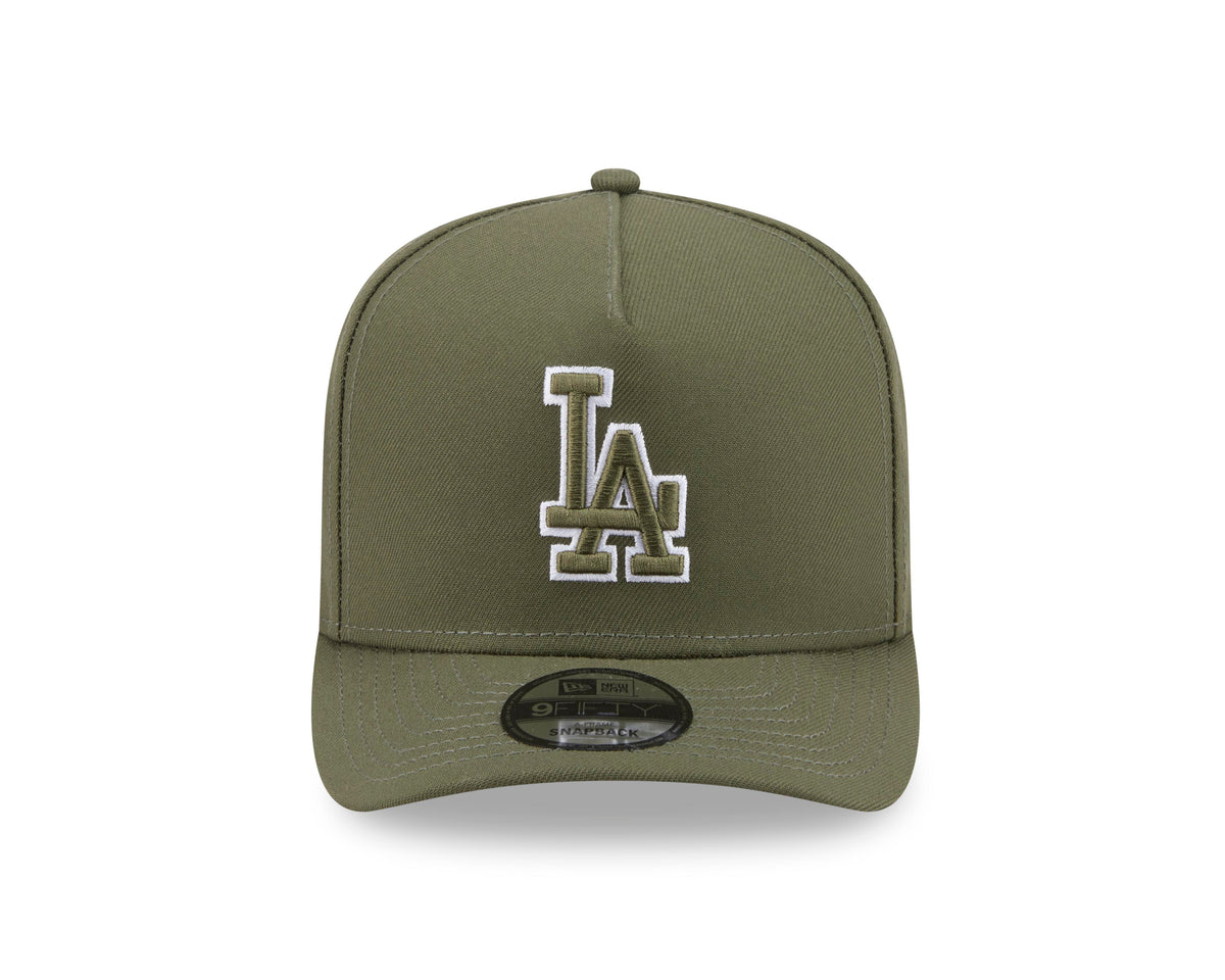 MLB Los Angeles Dodgers New Era Field Issue 9FIFTY A-Frame Snapback Hat- Green