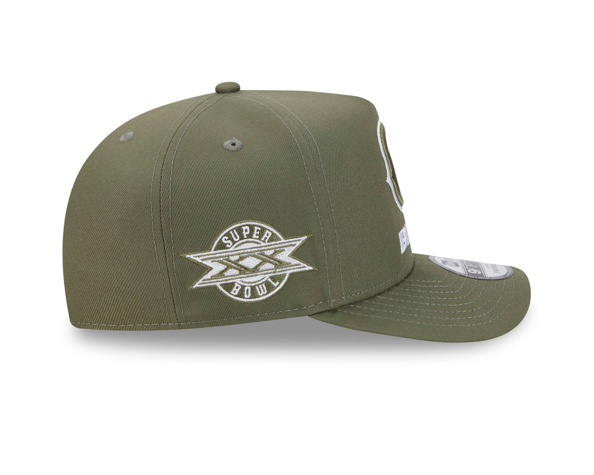 NFL Chicago Bears New Era Field Issue 9FIFTY A-Frame Snapback Hat- Green