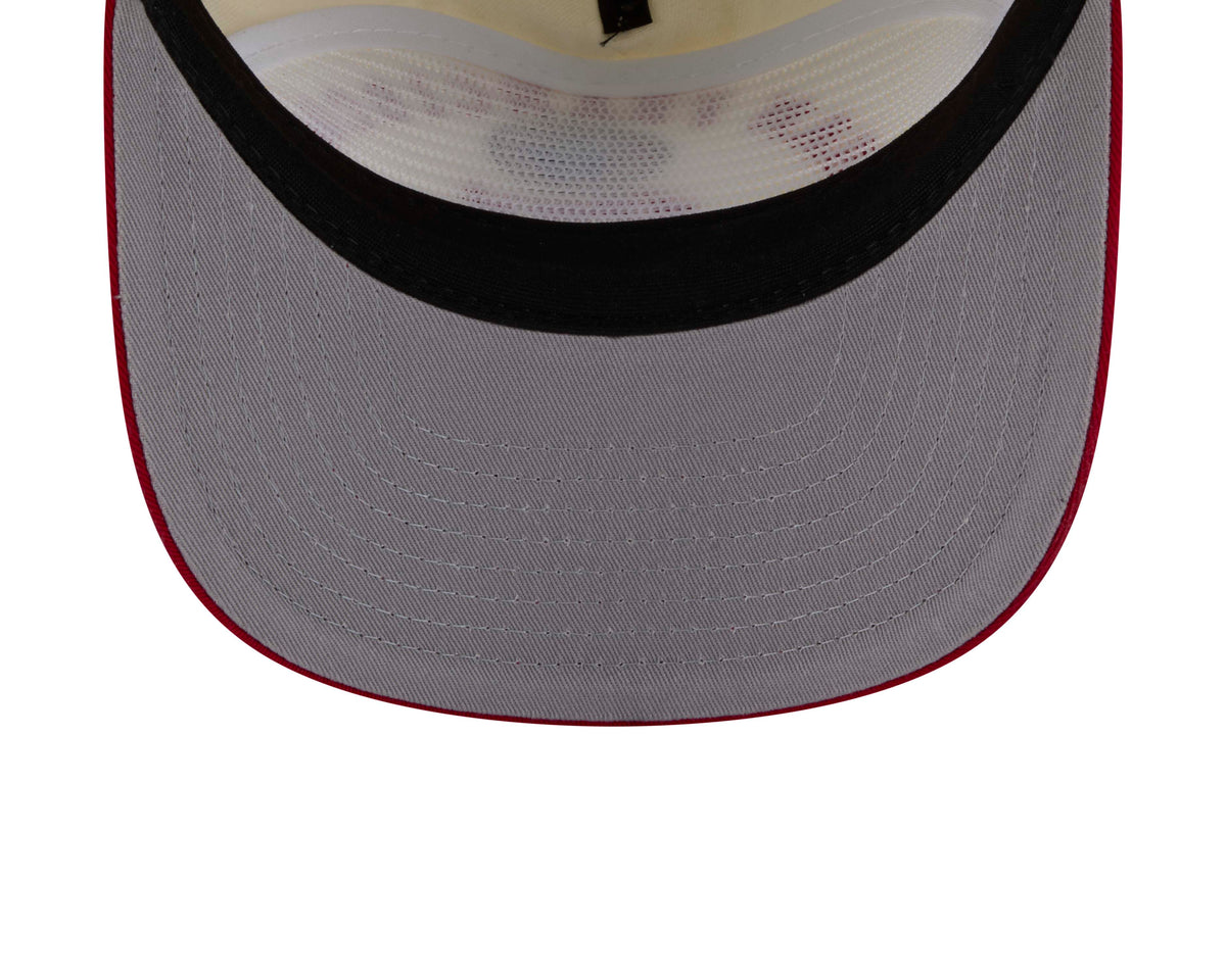 NFL San Francisco 49ers New Era Stacked 19TWENTY Snapback Hat- Cream