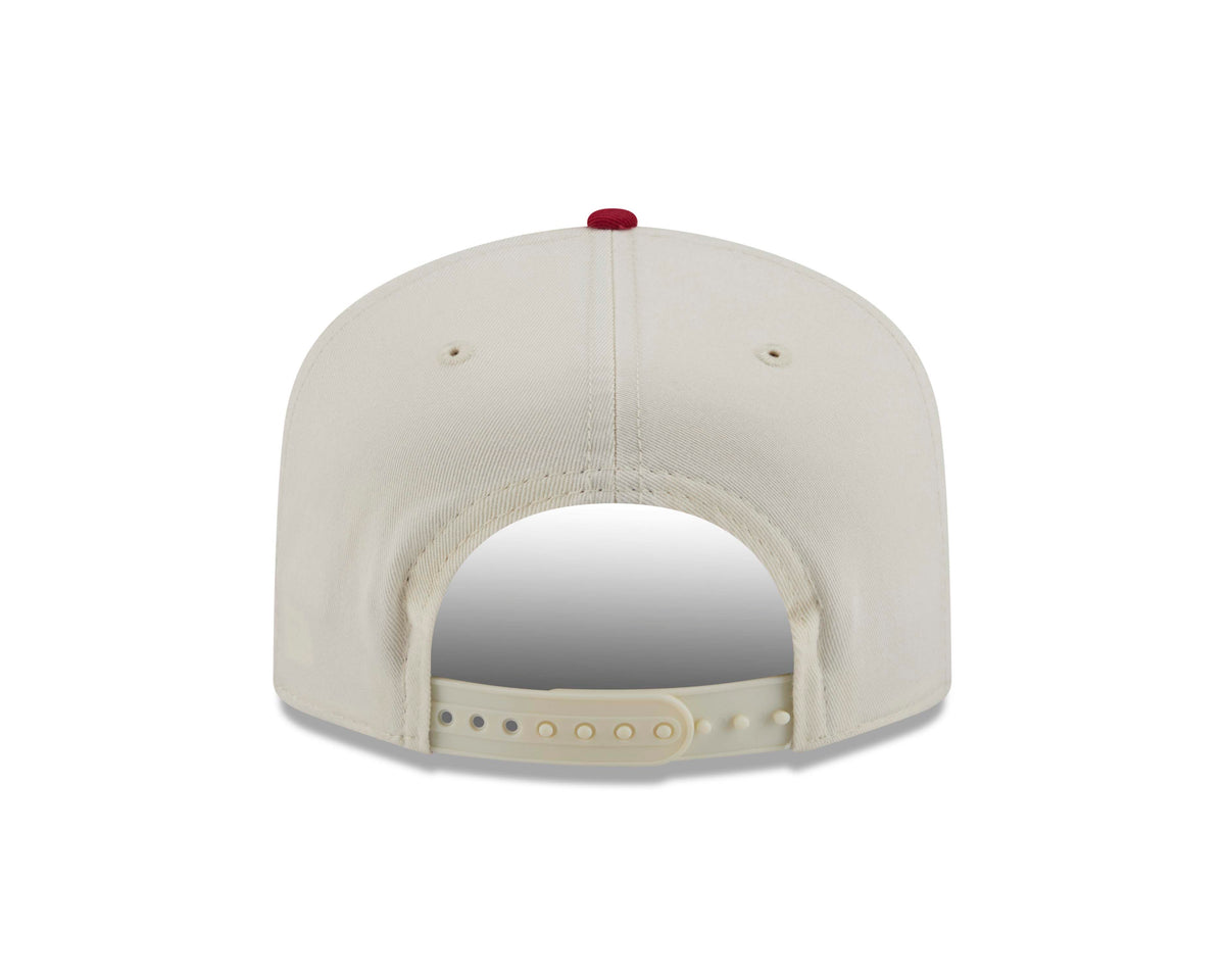 NFL Arizona Cardinals New Era Stacked 19TWENTY Snapback Hat- Cream