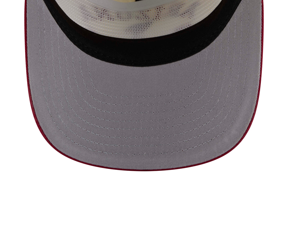 NFL Arizona Cardinals New Era Stacked 19TWENTY Snapback Hat- Cream