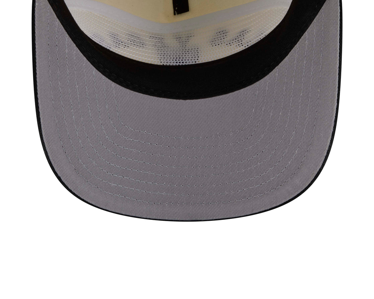 NFL Las Vegas Raiders New Era Stacked 19TWENTY Snapback Hat- Cream