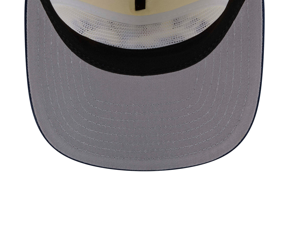 NFL New England Patriots New Era Stacked 19TWENTY Snapback Hat- Cream