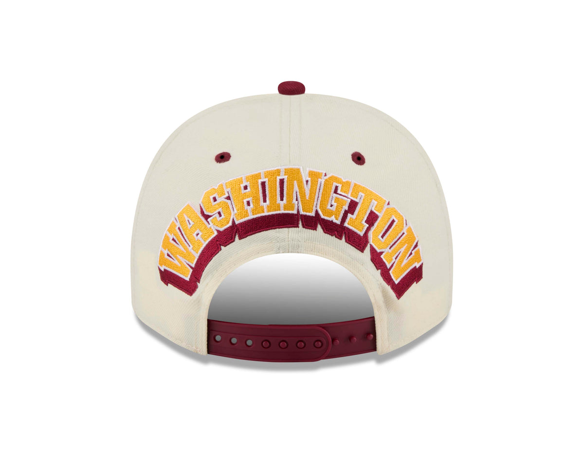 NFL Washington Commanders New Era Rear Hit 9FIFTY A-Frame Snapback Hat- Cream