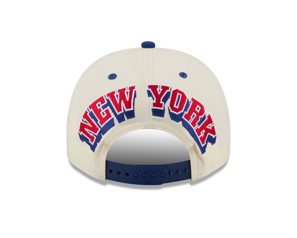 NFL New York Giants New Era Rear Hit 9FIFTY A-Frame Snapback Hat- Cream