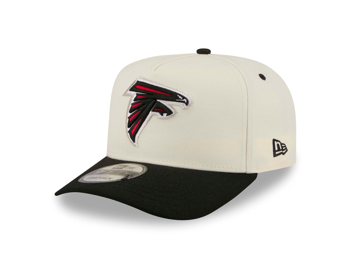 NFL Atlanta Falcons New Era Rear Hit 9FIFTY A-Frame Snapback Hat- Cream