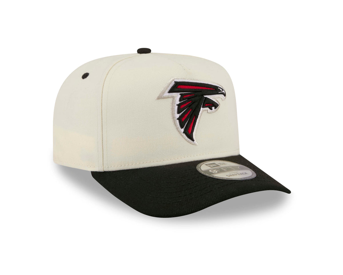 NFL Atlanta Falcons New Era Rear Hit 9FIFTY A-Frame Snapback Hat- Cream