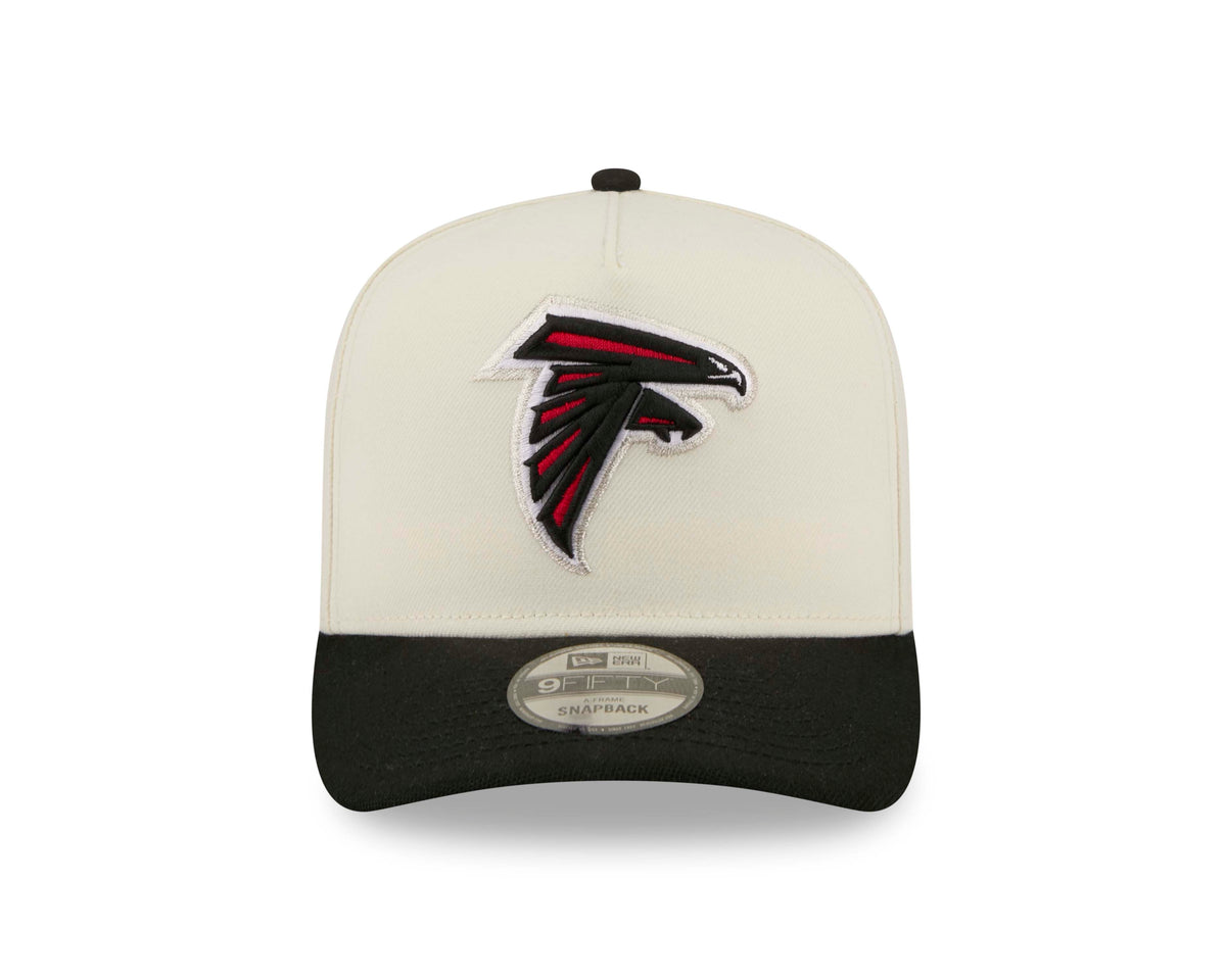 NFL Atlanta Falcons New Era Rear Hit 9FIFTY A-Frame Snapback Hat- Cream