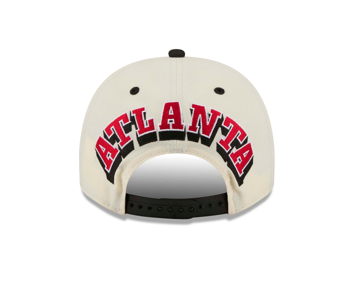 NFL Atlanta Falcons New Era Rear Hit 9FIFTY A-Frame Snapback Hat- Cream