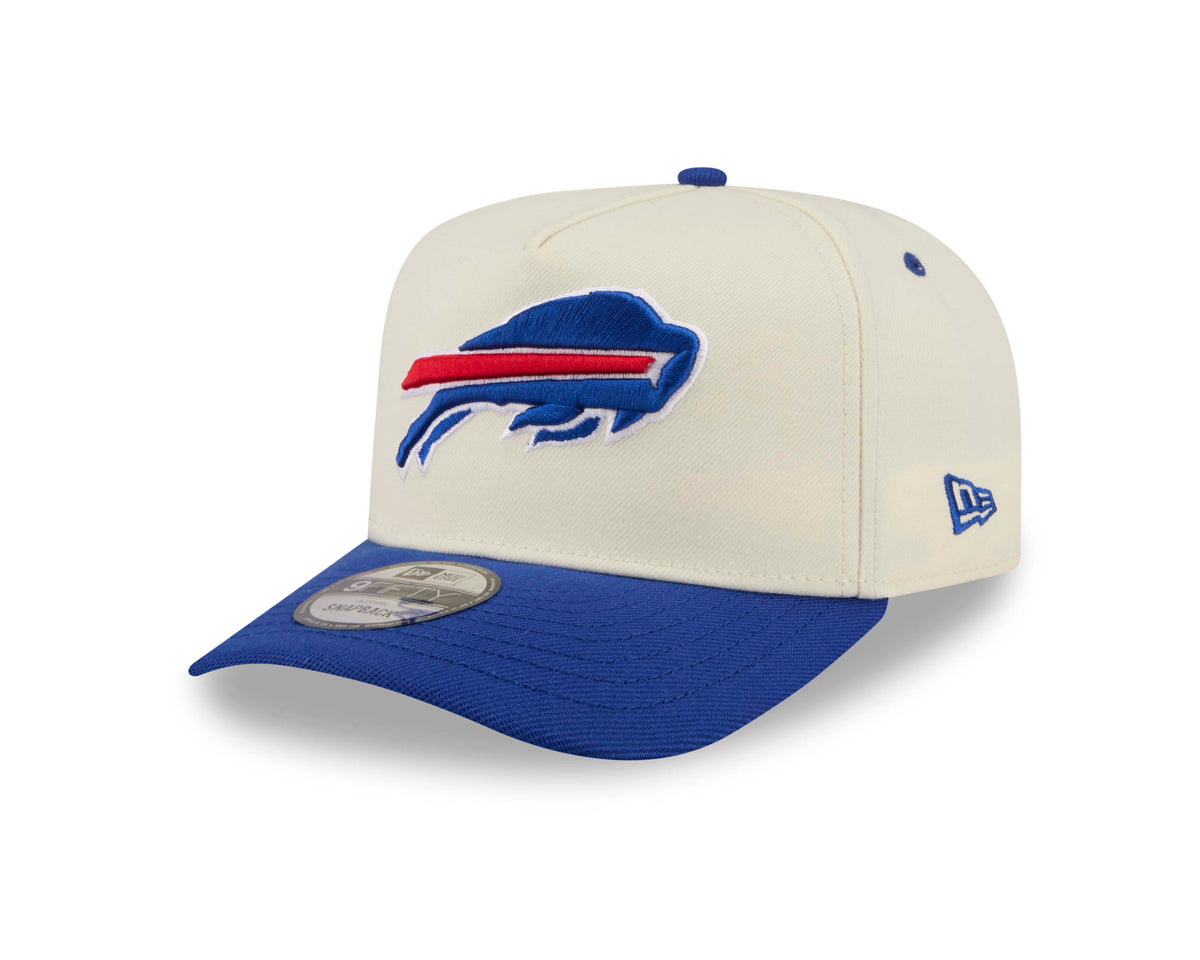 NFL Buffalo Bills New Era Rear Hit 9FIFTY A-Frame Snapback Hat- Cream