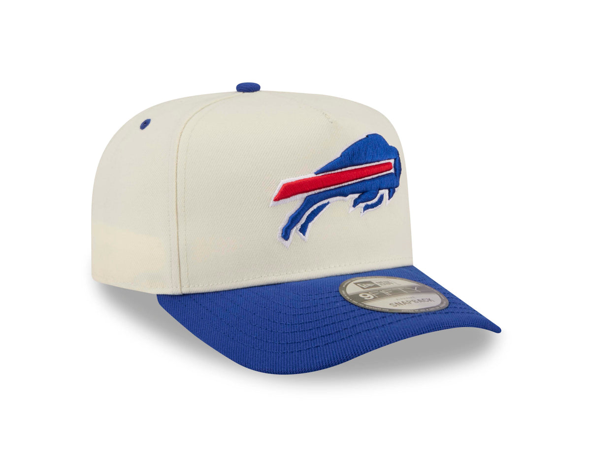 NFL Buffalo Bills New Era Rear Hit 9FIFTY A-Frame Snapback Hat- Cream
