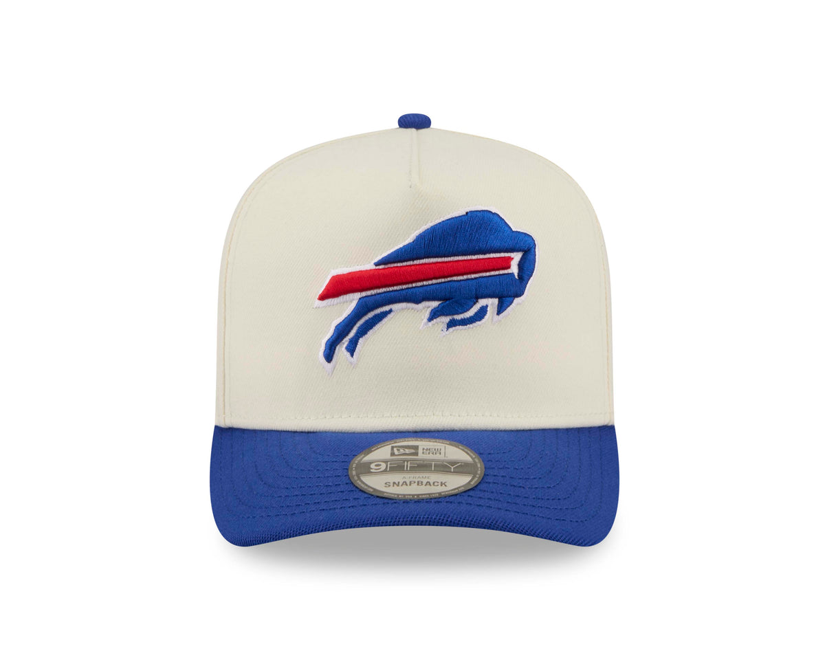 NFL Buffalo Bills New Era Rear Hit 9FIFTY A-Frame Snapback Hat- Cream