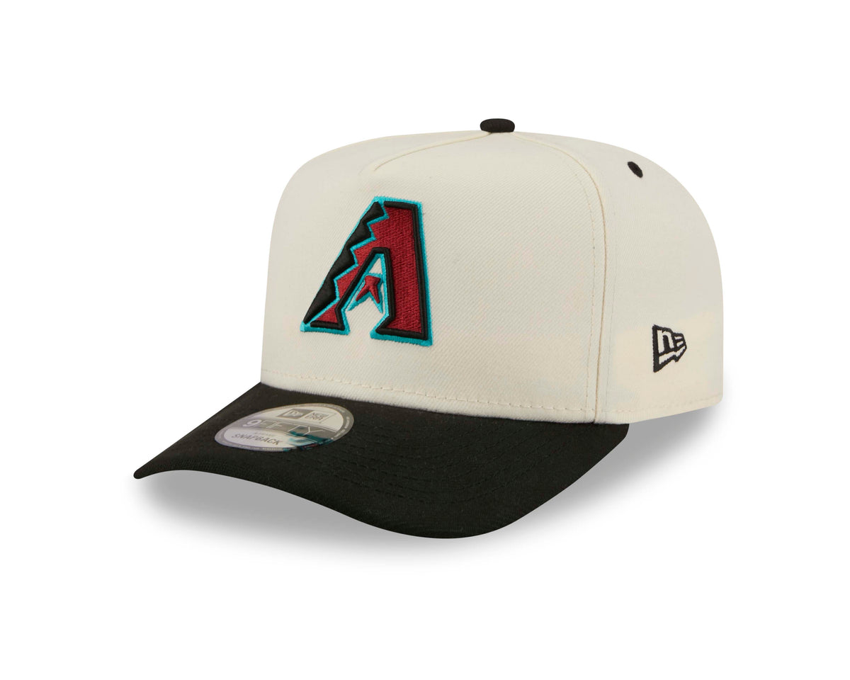 MLB Arizona Diamondbacks New Era Rear Hit 9FIFTY A-Frame Snapback Hat- Cream