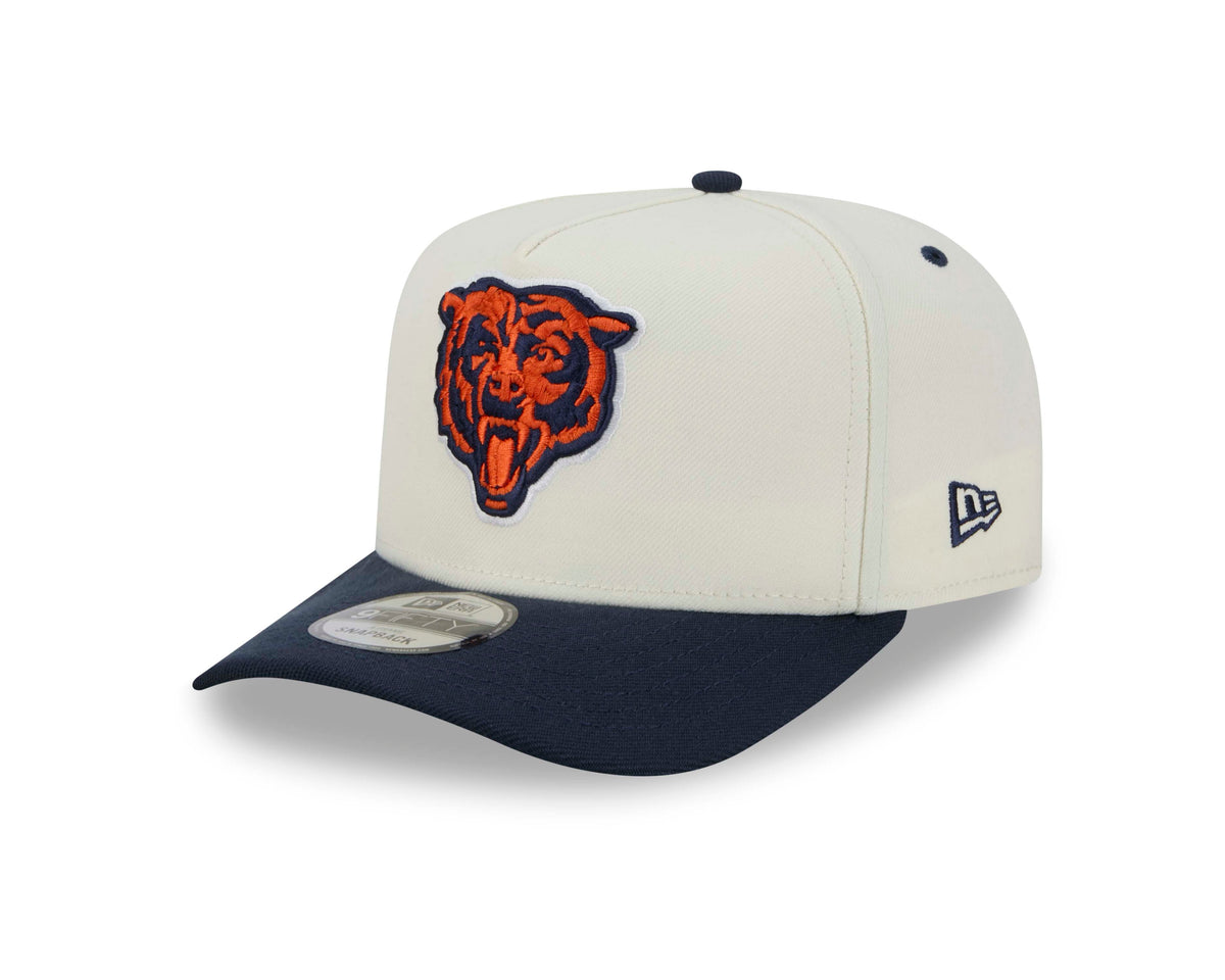 NFL Chicago Bears New Era Rear Hit 9FIFTY A-Frame Snapback Hat- Cream