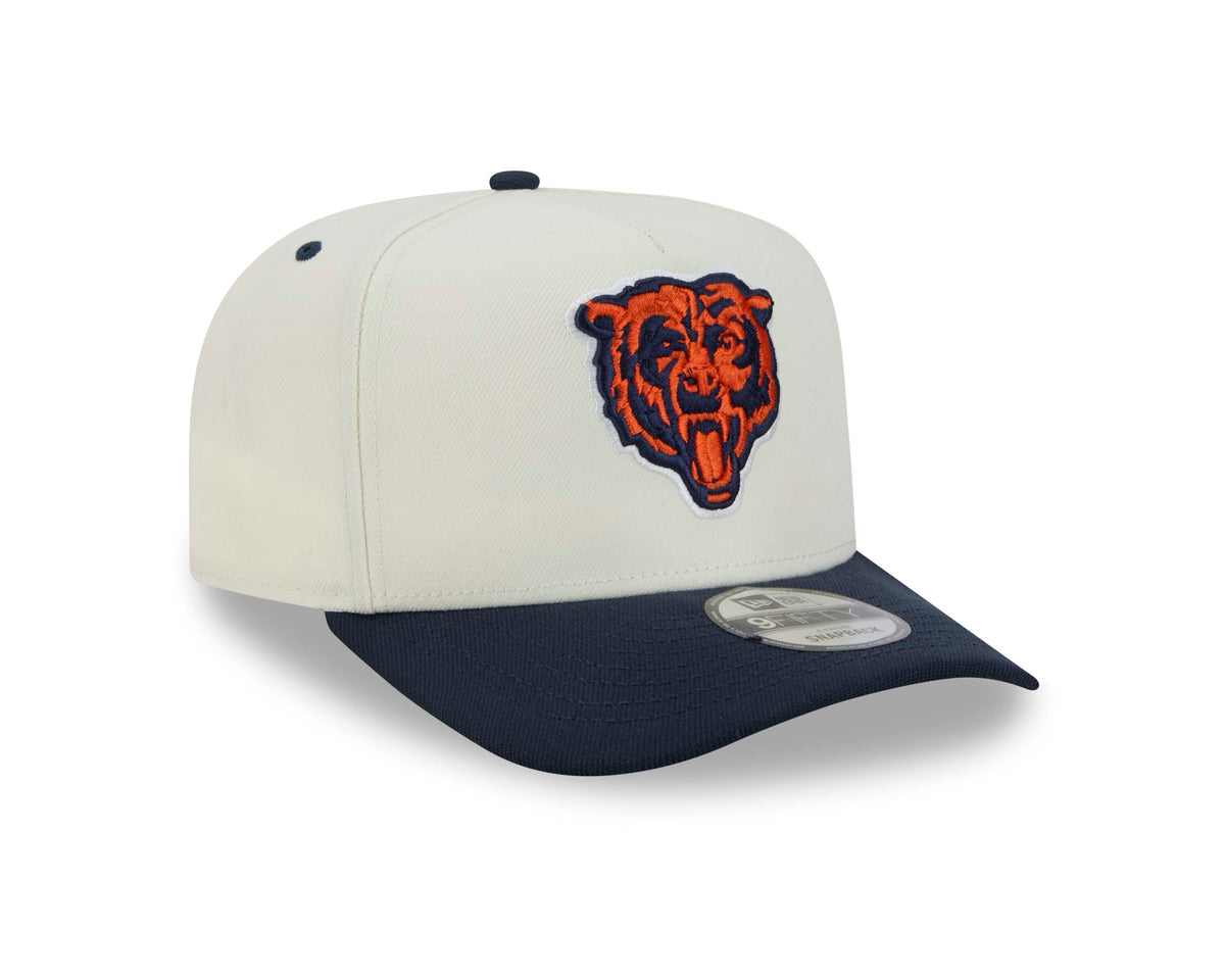 NFL Chicago Bears New Era Rear Hit 9FIFTY A-Frame Snapback Hat- Cream