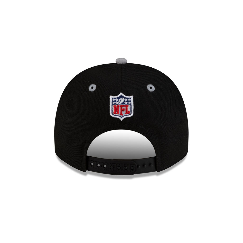 NFL New England Patriots New Era Super Bowl LX Conf Champ 9FIFTY A-Frame Hat - Black