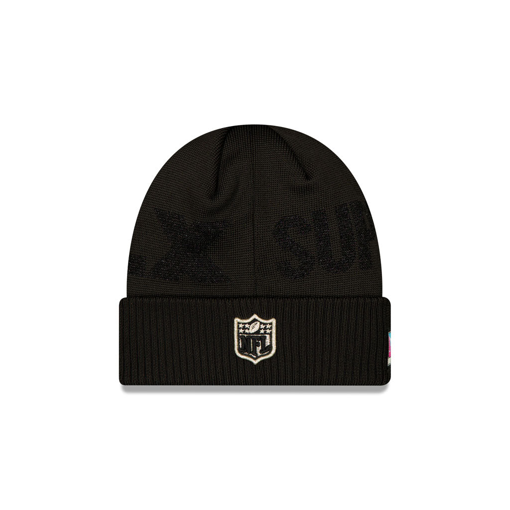 NFL New England Patriots New Era Super Bowl LX Participation Knit - Heather gray