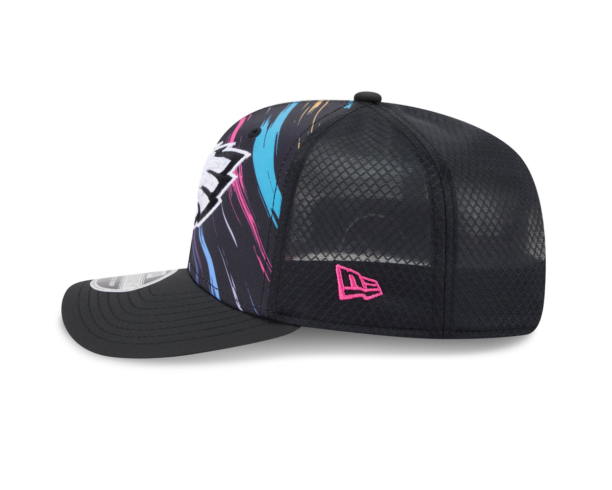 NFL Philadelphia Eagles New Era 2026 Crucial Catch 9SEVENTY Stretch-Snap Hat- Black