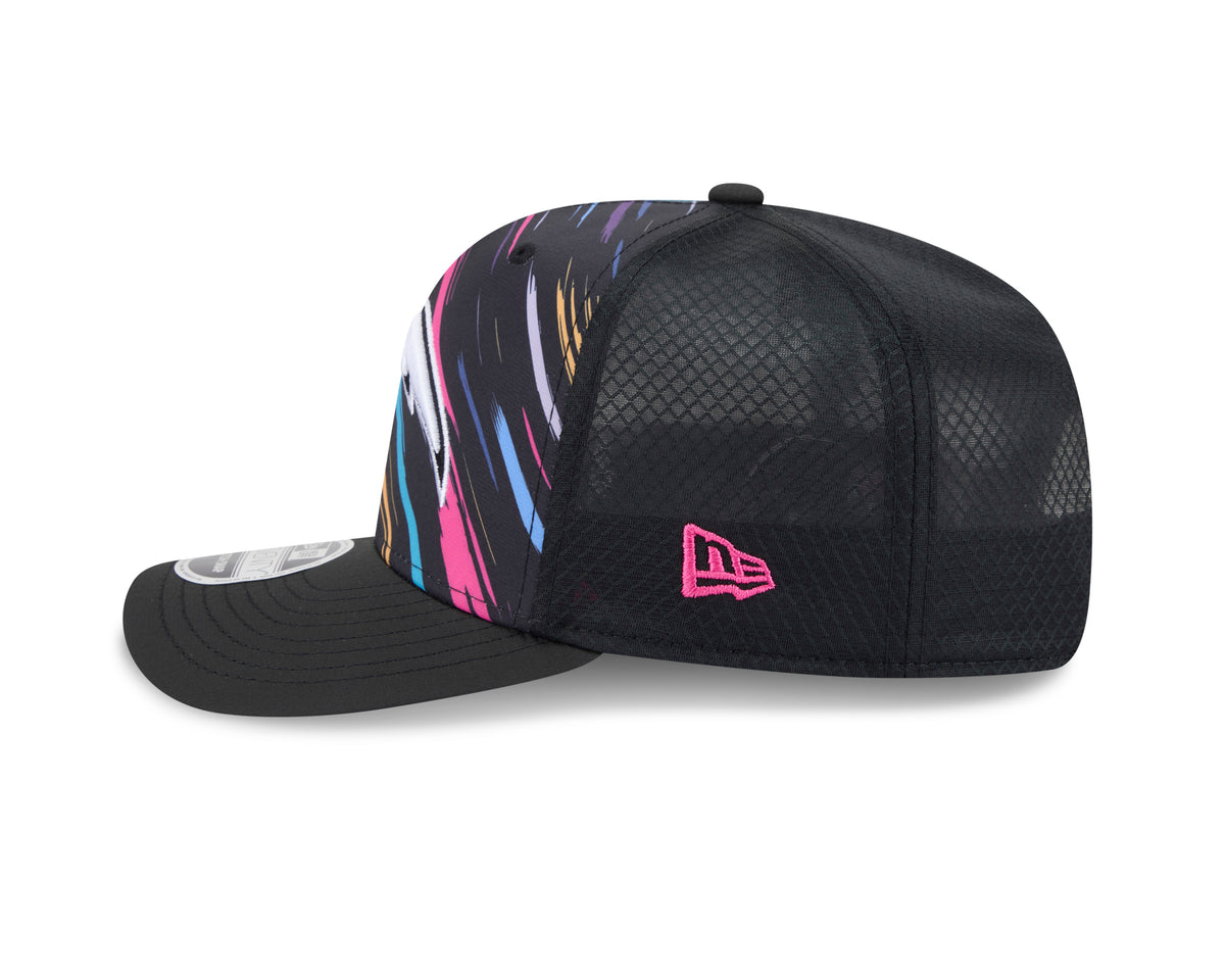 NFL Los Angeles Chargers New Era 2026 Crucial Catch 9SEVENTY Stretch-Snap Hat- Black