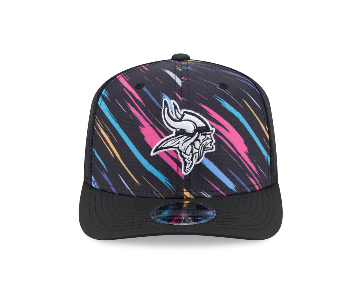 NFL Minnesota Vikings New Era 2026 Crucial Catch 9SEVENTY Stretch-Snap Hat- Black