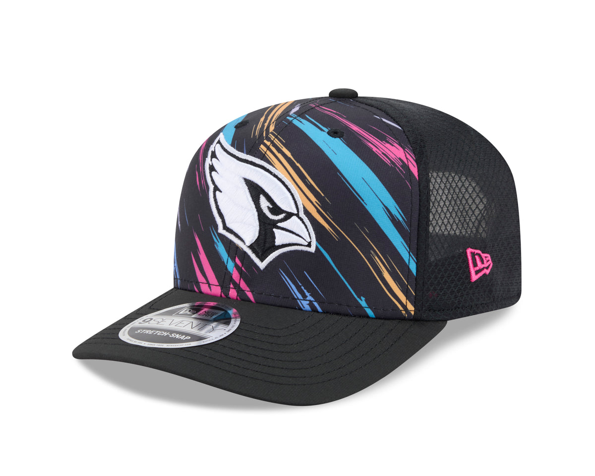 NFL Arizona Cardinals New Era 2026 Crucial Catch 9SEVENTY Stretch-Snap Hat- Black