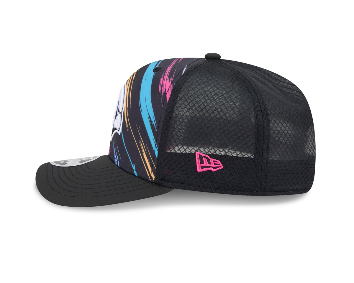 NFL Arizona Cardinals New Era 2026 Crucial Catch 9SEVENTY Stretch-Snap Hat- Black
