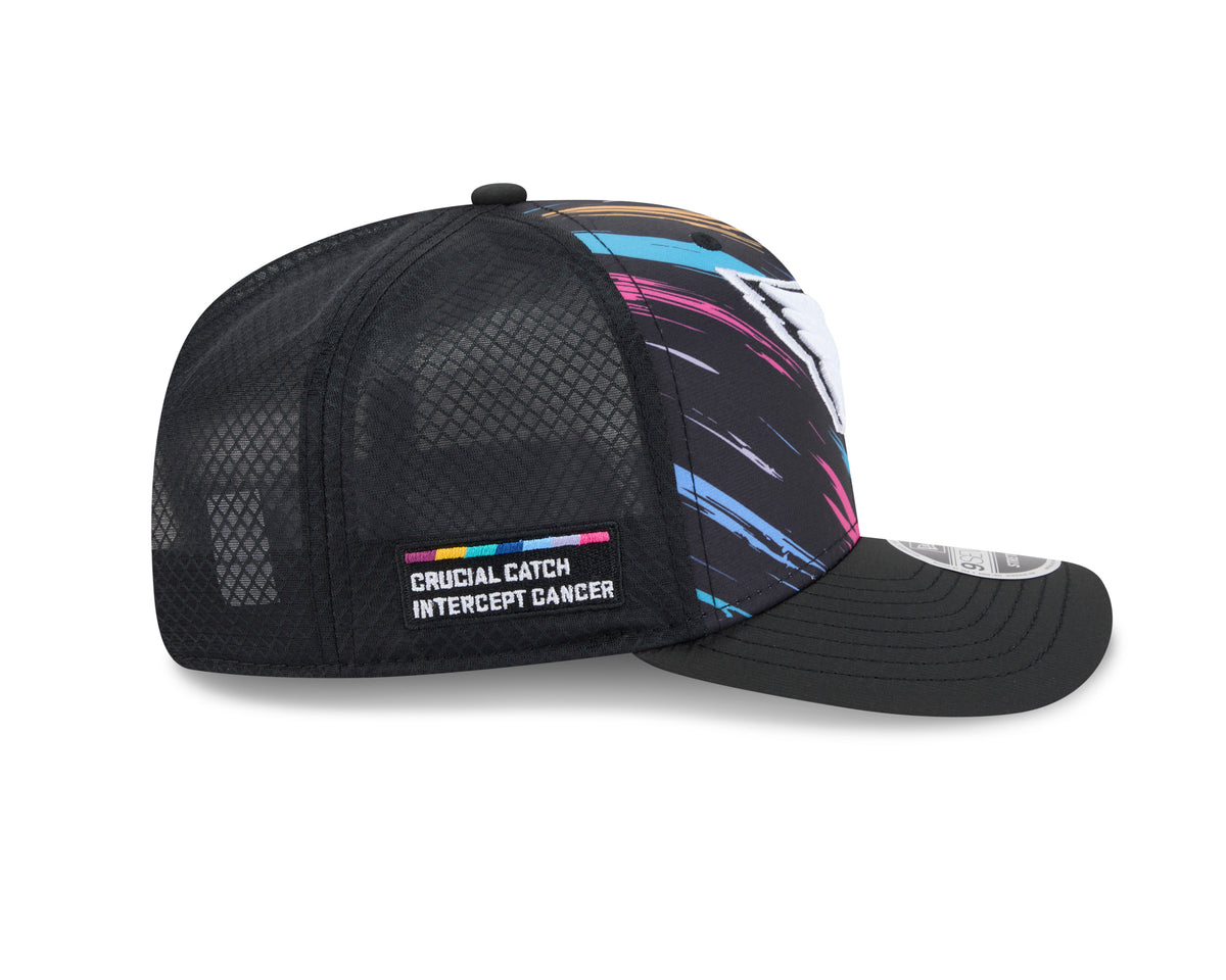 NFL Arizona Cardinals New Era 2026 Crucial Catch 9SEVENTY Stretch-Snap Hat- Black