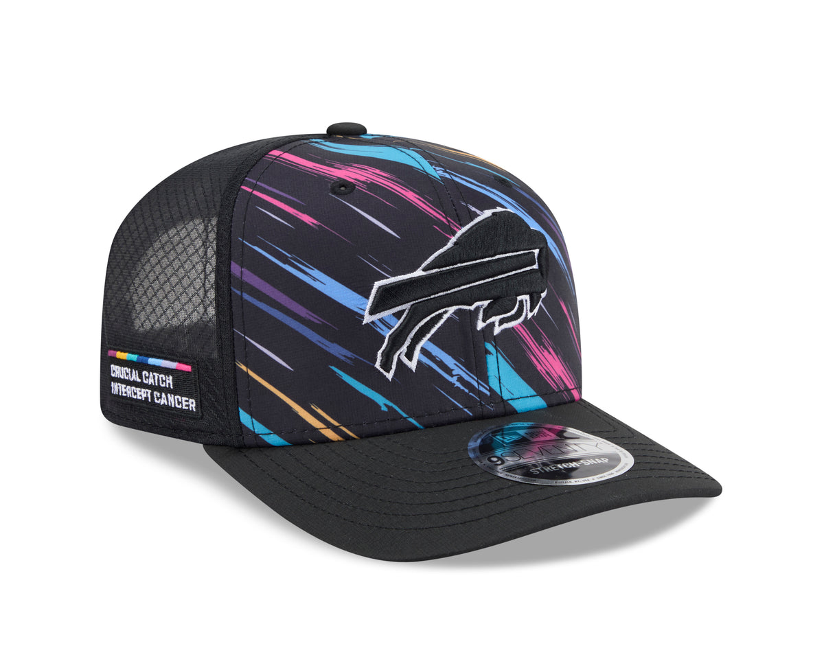 NFL Buffalo Bills New Era 2026 Crucial Catch 9SEVENTY Stretch-Snap Hat- Black
