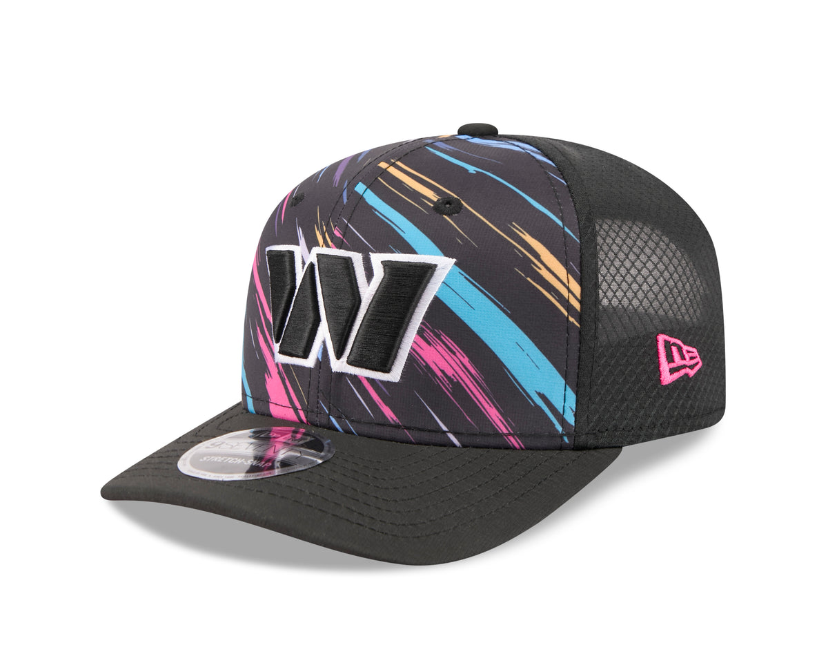 NFL Washington Commanders New Era 2026 Crucial Catch 9SEVENTY Stretch-Snap Hat- Black